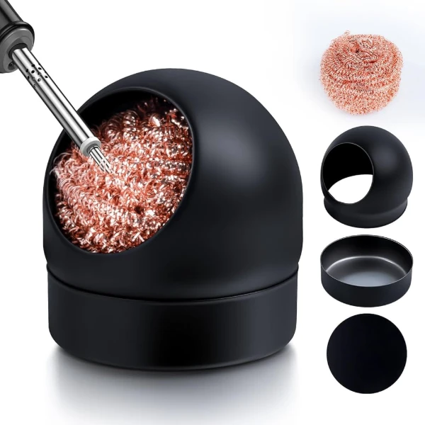 منظّف رأس الكاوية /  Soldering Tip Cleaner – Deer Fairy High-Quality Mouth Cleaner (Black)