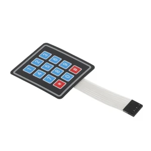 لوحة مفاتيح مرنة / 4x3 Flexible Matrix Keypad
