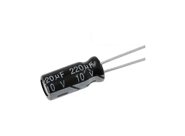 مكثف كيميائي / Chemical Capacitor 220UF-10V