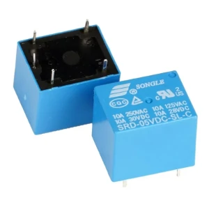 ريليه 3 فولت 10 امبير / Relay 3V 10A 5 PIN SRD-03VDC-SL-C- 5 pins