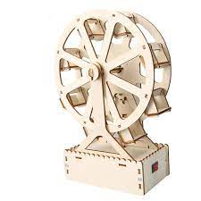 عجلة فيريس خشبية / Wooden Ferris Wheel ST018