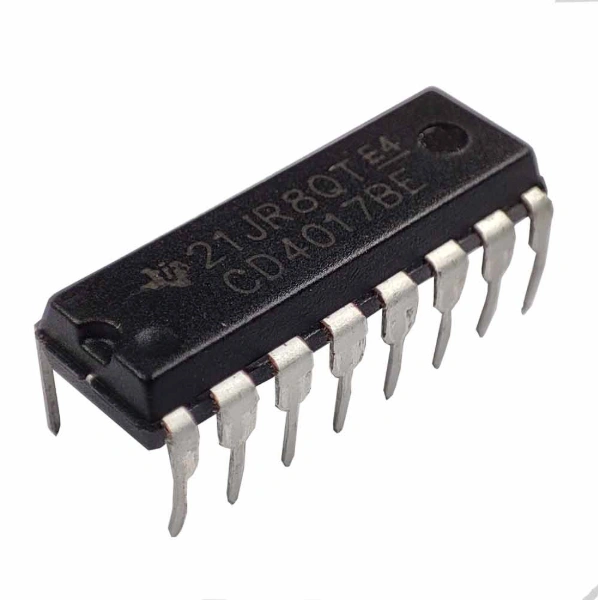 دائرة العداد  / CD4017BE DIP16