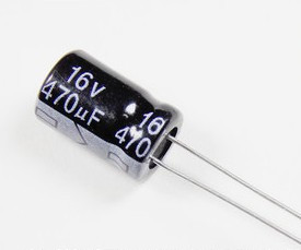 مكثف كيميائي / Chemical Capacitor 470UF-16V