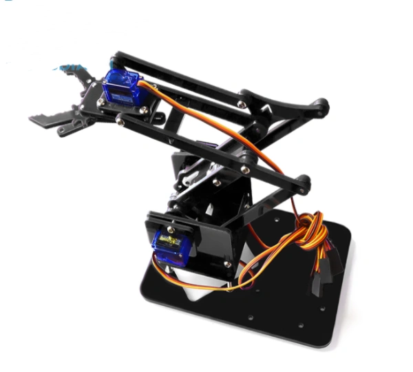 حامل ذراع روبوت ميكانيكي / Acrylic Robot Mechanical Arm Bracket – Black