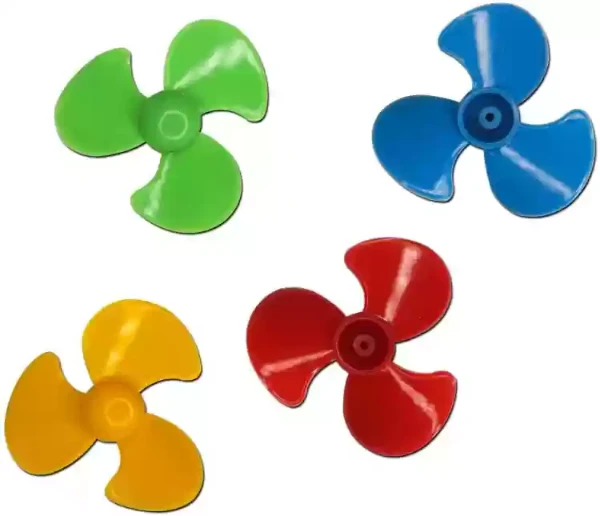 مروحة بلاستيكية متينة ذات 3 شفرات / FAN 50mm 3 Blade Propeller, Durable  Plastic Propellers