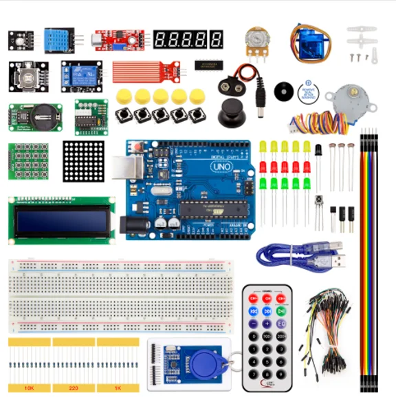 مجموعة أردوينو اونو التعليمية / Starter Kit Arduino UNO R3 DIP