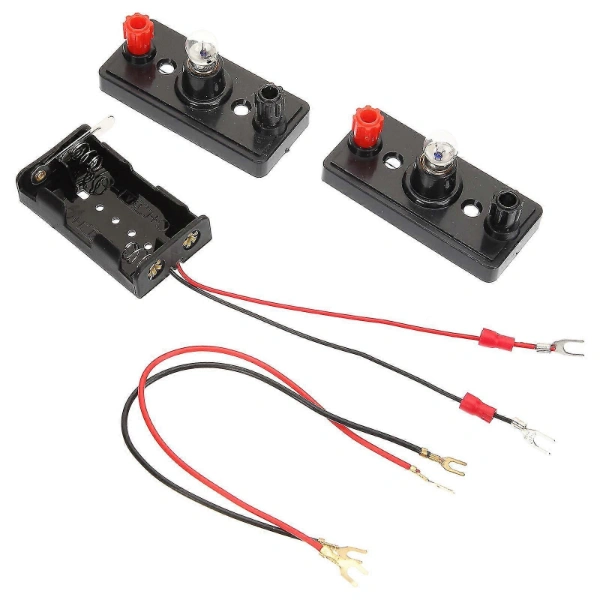 تجربة دائرة المصباح الكهربائية / circuit experiment kit Primary school science experiment light bulb