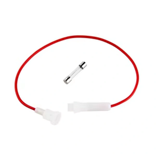 حامل فيوز 3 سم مع سلك / Fuse Holder 3cm with Wire