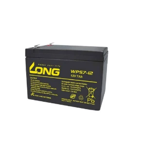 Long Lead Acid Battery 12V 7Ah WPS7-12