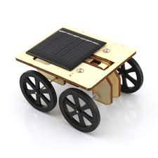سيارة خشبية تعمل بالطاقة الشمسية / DIY Wooden Solar Car ST017
