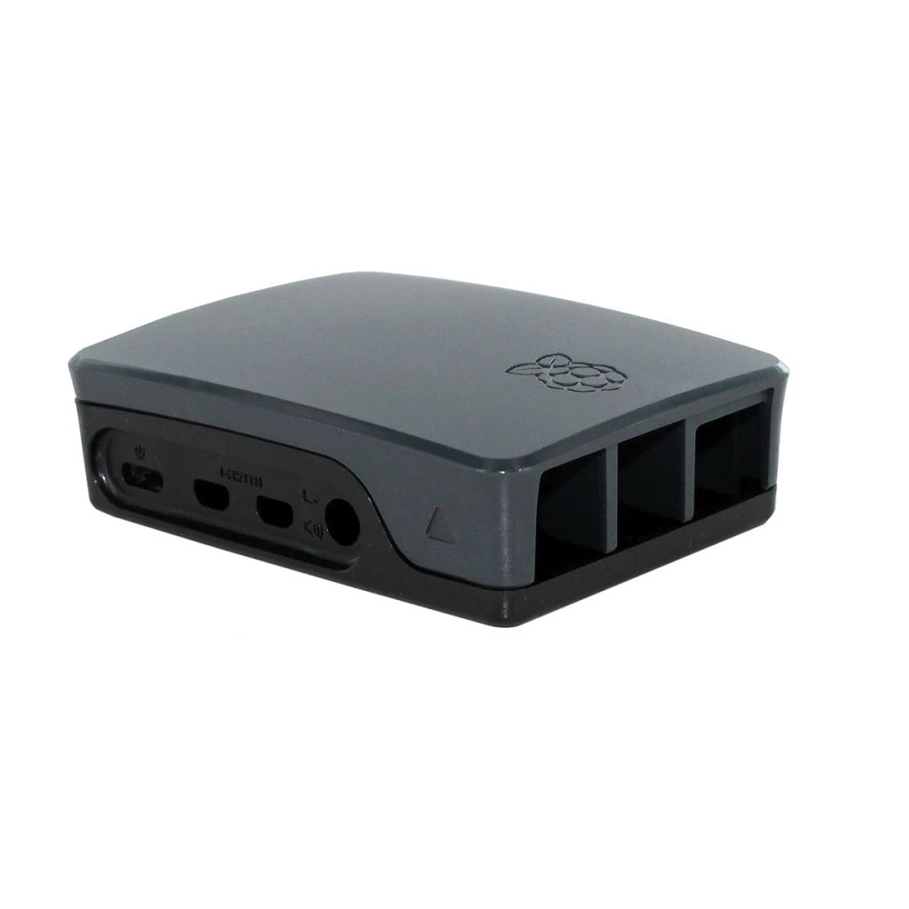 علبة حماية للراسبيري باي 4 / Raspberry Pi 4 Black Single Case