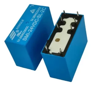 ريليه 24 فولت 5امبير 8بين / RELAY 24v 5A 8pin SONGLE SMI-24VDC-SL-2C