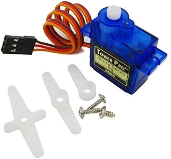 سيرفو موتور بزاوية 180° / SG90 Servo (Plastic Gear) 90-180 Degrees