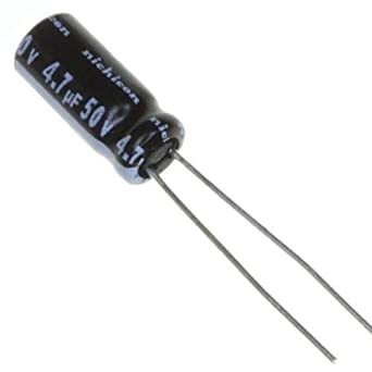 مكثف كيميائي / Chemical Capacitor 4.7UF-50V