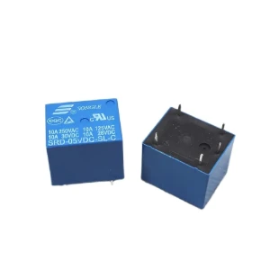 ريليه 5 فولت 10 امبير / Relay 5V 10A SRD-05VDC-SL-C- 5 pins