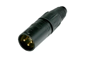 موصل XLR ذكر 3 دبابيس   / XLR 3pin male connector